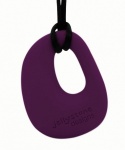 Organic Pendant  Eggplant